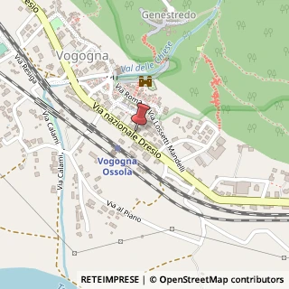 Mappa Via Nazionale Dresio, 121, 28805 Vogogna, Verbano-Cusio-Ossola (Piemonte)