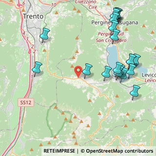 Mappa Via Trento, 38049 Vigolo Vattaro TN, Italia (5.3)