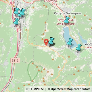 Mappa Via Trento, 38049 Vigolo Vattaro TN, Italia (4.22636)