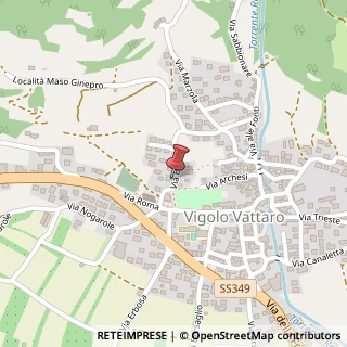 Mappa Via Baloti Vigolo, 11, 38049 Altopiano della Vigolana TN, Italia, 38049 Altopiano della Vigolana, Trento (Trentino-Alto Adige)