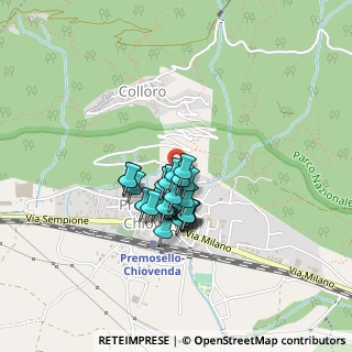 Mappa Via g. Varetta, 28803 Premosello-chiovenda VB, Italia (0.26786)