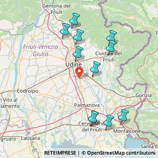 Mappa Via Giacomo Ceconi di Montececon, 33100 Udine UD, Italia (17.93818)