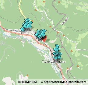 Mappa Frazione Palù, 38050 Grigno TN, Italia (1.3935)