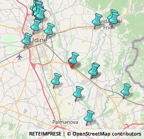 Mappa Via E. Fermi, 33042 Buttrio UD, Italia (10.2575)