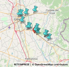 Mappa Via E. Fermi, 33042 Buttrio UD, Italia (5.48231)
