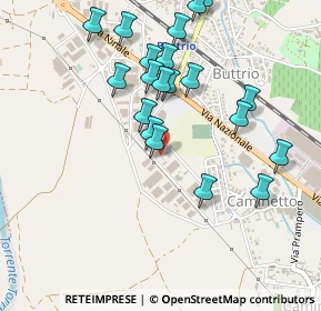 Mappa Via E. Fermi, 33042 Buttrio UD, Italia (0.4815)