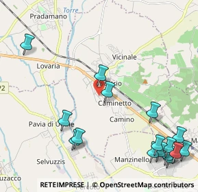 Mappa Via E. Fermi, 33042 Buttrio UD, Italia (2.84)