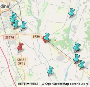 Mappa Via E. Fermi, 33042 Buttrio UD, Italia (5.47429)