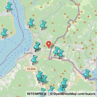 Mappa Località Torbera, 21010 Dumenza VA, Italia (6.345)