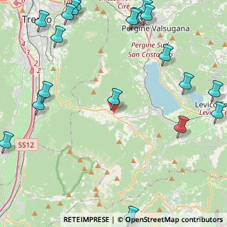 Mappa Via 3 Novembre, 38049 Vigolo Vattaro TN, Italia (6.63)