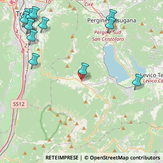 Mappa Via 3 Novembre, 38049 Vigolo Vattaro TN, Italia (6.49769)