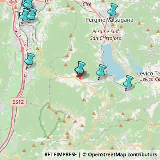 Mappa Via 3 Novembre, 38049 Vigolo Vattaro TN, Italia (6.48769)
