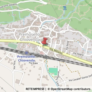 Mappa Via Milano, 47, 28803 Premosello-Chiovenda, Verbano-Cusio-Ossola (Piemonte)