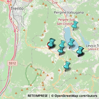 Mappa Vigolo Vattaro, 38049 Vigolo Vattaro TN, Italia (3.0335)