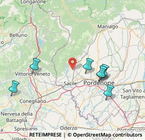 Mappa Via Masat, 33070 Polcenigo PN, Italia (34.95077)