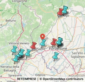 Mappa Via Masat, 33070 Polcenigo PN, Italia (17.364)