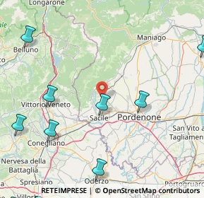 Mappa Via Masat, 33070 Polcenigo PN, Italia (28.72917)