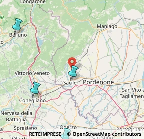 Mappa Via Masat, 33070 Polcenigo PN, Italia (38.66182)