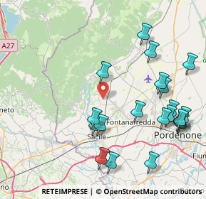Mappa Via Masat, 33070 Polcenigo PN, Italia (9.321)