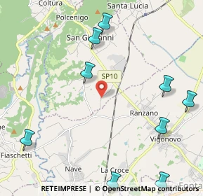 Mappa Via Masat, 33070 Polcenigo PN, Italia (3.06182)
