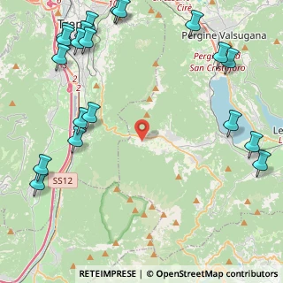 Mappa Vigolo Vattaro, 38049 Altopiano della Vigolana TN, Italia (6.284)