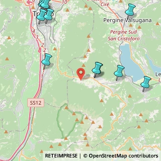 Mappa Vigolo Vattaro, 38049 Altopiano della Vigolana TN, Italia (6.32462)