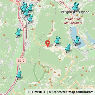 Mappa Vigolo Vattaro, 38049 Altopiano della Vigolana TN, Italia (6.04077)
