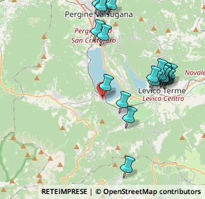 Mappa Via Cavalier F. Tobia, 38050 Calceranica Al Lago TN, Italia (4.3675)