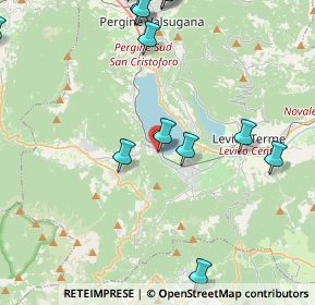 Mappa Via Cavalier F. Tobia, 38050 Calceranica Al Lago TN, Italia (5.70067)