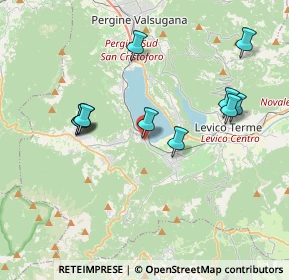 Mappa Via Cavalier F. Tobia, 38050 Calceranica Al Lago TN, Italia (3.66091)