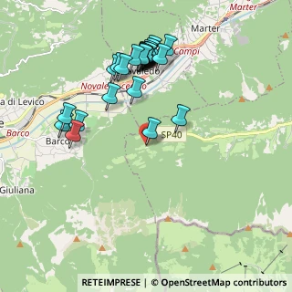 Mappa Malga Costa, 38050 Novaledo TN, Italia (2.016)
