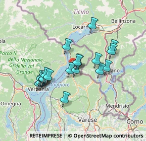 Mappa Via Monte Grappa, 21016 Luino VA, Italia (11.9595)
