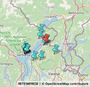 Mappa Via Monte Grappa, 21016 Luino VA, Italia (10.99875)
