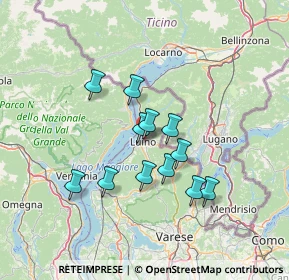Mappa Via S. Antonio, 21016 Luino VA, Italia (10.98167)