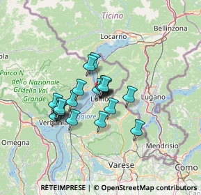 Mappa Via S. Antonio, 21016 Luino VA, Italia (9.409)