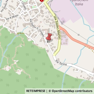 Mappa Via Dottor G. Cicoletti, 83, 28886 Pieve Vergonte, Verbano-Cusio-Ossola (Piemonte)