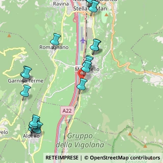 Mappa Località Maset, 38123 Mattarello TN, Italia (2.711)