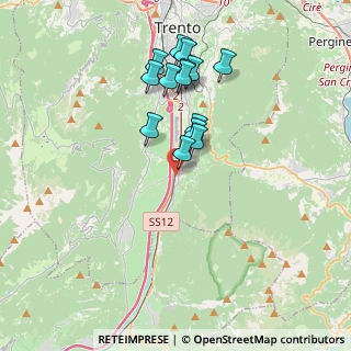 Mappa Località Maset, 38123 Mattarello TN, Italia (3.25143)