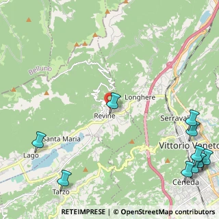 Mappa Via Mellera, 31020 Revine Lago TV, Italia (3.50545)