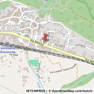 Mappa Via Milano, 9, 28803 Premosello-Chiovenda, Verbano-Cusio-Ossola (Piemonte)