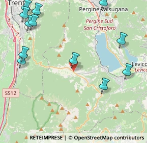 Mappa Via della Fricca Vigolo, 38049 Altopiano della Vigolana TN, Italia (5.63083)