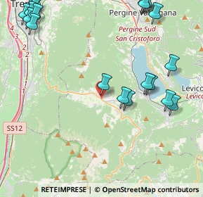 Mappa Via della Fricca Vigolo, 38049 Altopiano della Vigolana TN, Italia (5.847)