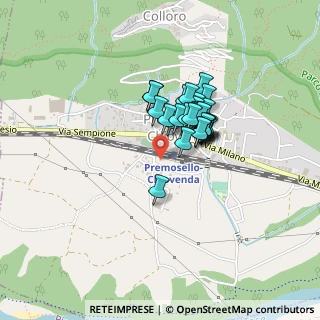 Mappa Via Riale, 28803 Premosello-chiovenda VB, Italia (0.26897)