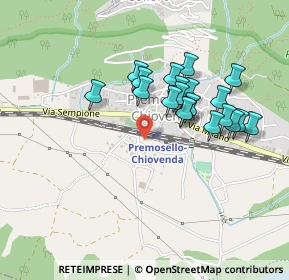 Mappa Via Riale, 28803 Premosello-chiovenda VB, Italia (0.388)