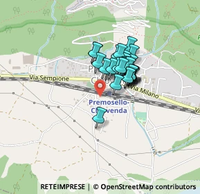 Mappa Via Riale, 28803 Premosello-chiovenda VB, Italia (0.26897)