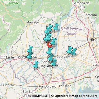 Mappa Via del Mattino, 33098 Valvasone PN, Italia (10.40133)