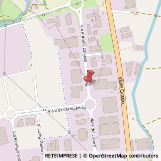 Mappa Via Antonio Zanussi, 15, 33100 Udine, Udine (Friuli-Venezia Giulia)