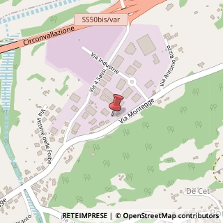 Mappa Via della Fornace, 10/A, 32030 Seren del Grappa, Belluno (Veneto)