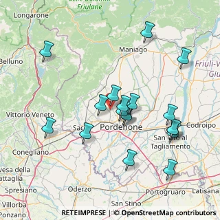 Mappa 33080 Roveredo in Piano PN, Italia (15.04778)