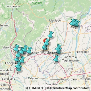 Mappa 33080 Roveredo in Piano PN, Italia (17.815)